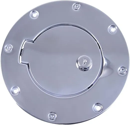 Rugged Ridge | Gas Cap Door, Locking, Stainless Steel | 11134.04 | Fits 1997-2006 Jeep Wrangler TJ