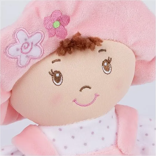 GUND Baby My First Dolly, Plush Doll for Babies and Toddlers, Pink/White, 13”