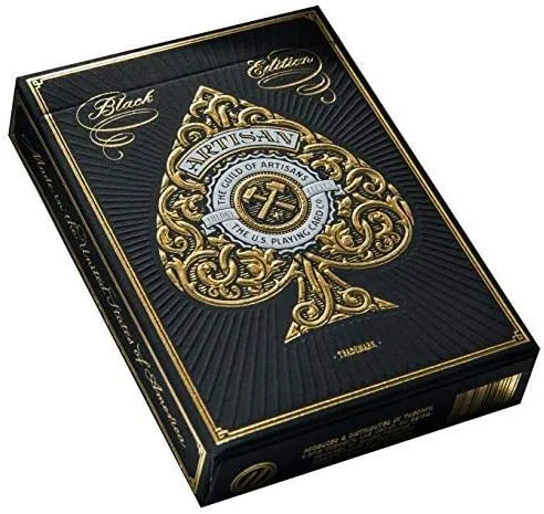 Artisan Playing Cards (Black)