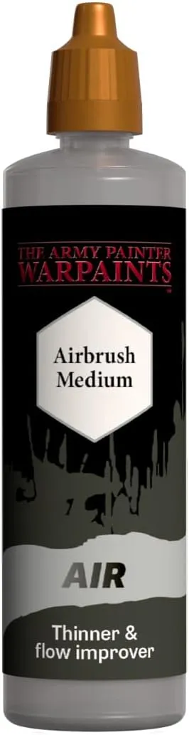 The Army Painter Airbrush Medium - Non-Toxic Water-Based Acrylic Airbrush Thinner & Flow Improver – Airbrush Paint Thinner for Acrylic Paint for Tabletop Roleplaying and Miniature Model Painting