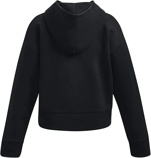 Under Armour Girls' Rival Fleece Crop Hoodie