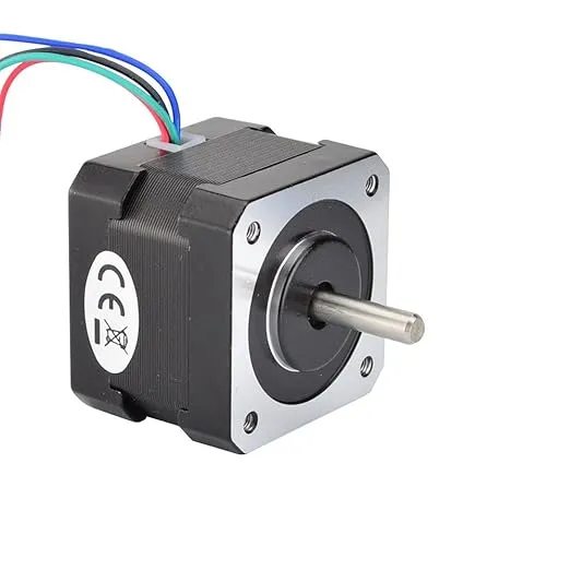 STEPPERONLINE Nema 17 Stepper Motor 26Ncm(36.8oz.in) 12V 0.4A 3D Printer CNC