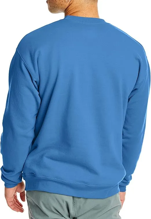 Hanes EcoSmart Fleece, Cotton-Blend Pullover, Crewneck Sweatshirt for Men (1 Or 2 Pack)