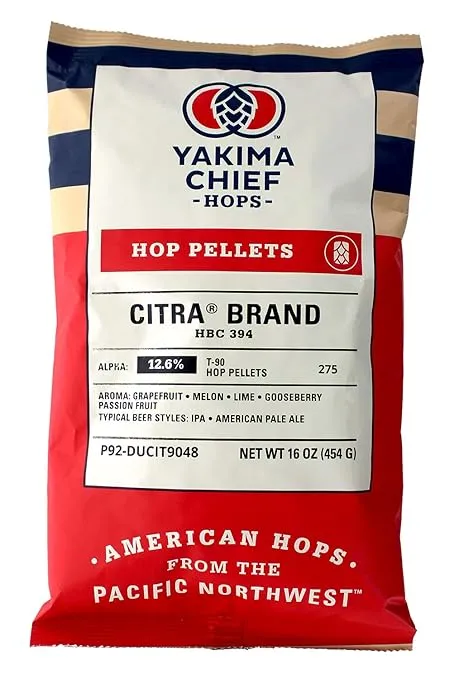 Citra HBC 394 Hop Pellets 1 lb (2022B)