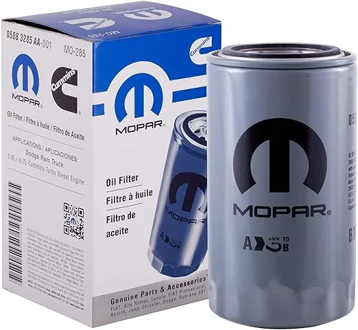 Dodge Oil Filter - 5083285AA