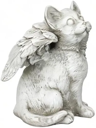 MEDIUM LOVING FRIEND MEMORIAL CAT ANGEL
