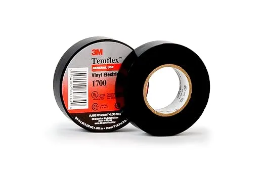 3M Temflex General Use Vinyl Electrical Tape '1700-3/4x60FT, 3/4 in x 60FT