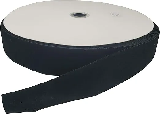 10 Yards Velvet Ribbon Spool (Black, 1 1/2 inch)