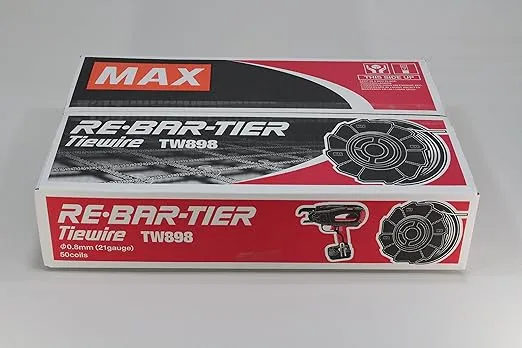 Max TW898 Rebar Tie Wire Roll - Pack of 50