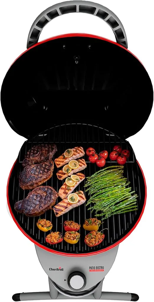 Char-Broil® Patio Bistro® TRU-Infrared™ Electric Grill, Red – 20602109