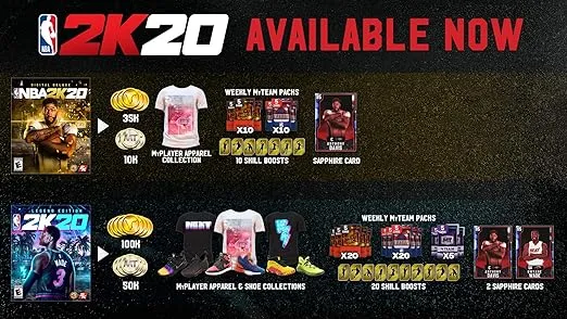 NBA 2K20 Legend Edition Xbox One