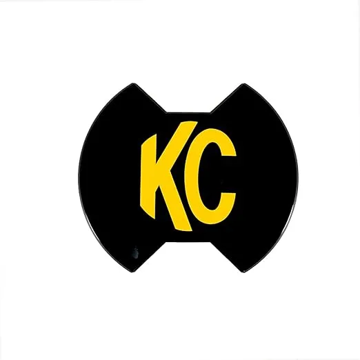 KC HiLiTES 5109 6" SLIMLITE LED - Light Shield Hard Cover - Black