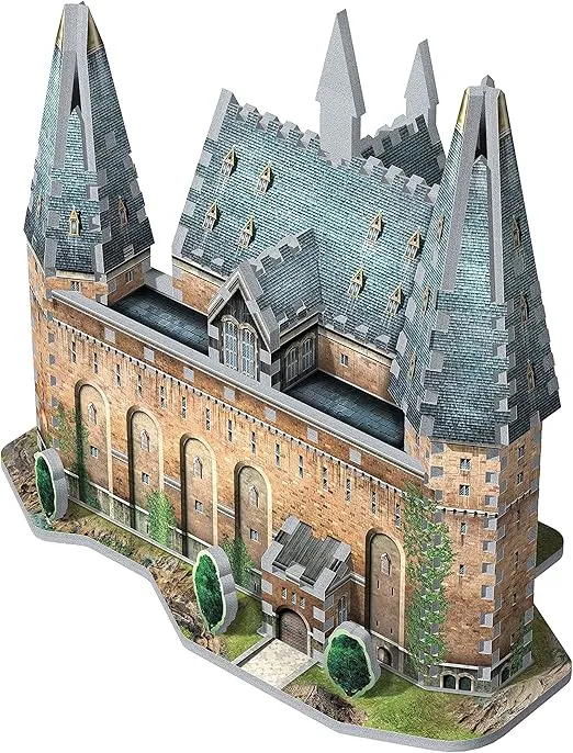 Wrebbit3D Harry Potter Hogwarts Clock Tower 3D Puzzle for Teens and Adults | 420 Real Jigsaw Puzzle Pieces | Not Just an Ordinary Model Kit for Adults for Harry Potter Fans