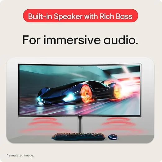 LG Smart Monitor (43SQ700S) -43-Inch 4K UHD(3840x2160) IPS Display, webOS Smart Monitor, ThinQ Home, Magic Remote, USB Type-C, 2X Stereo Speakers, AirPlay 2, Screen Share, Bluetooth,White