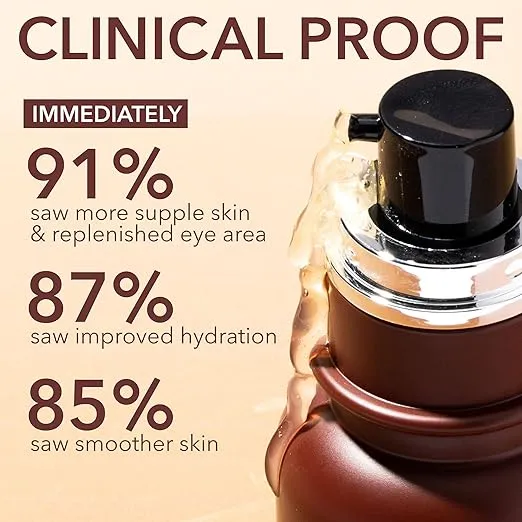 Dr. Dennis Gross Advanced Retinol + Ferulic Triple Correction Eye Serum | Firm Skin, Boost Hydration, and Reduce the Look of Wrinkles & Crepiness | 0.5 oz