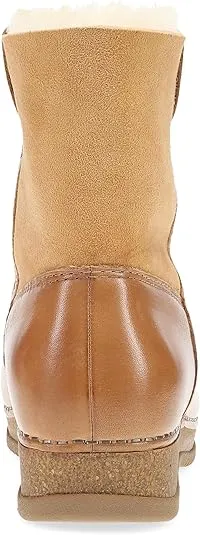 Dansko McKenzie Seasonal Bootie for Women on Patented Stapled Construction -Shearling Shaft for Cozy Comfort
