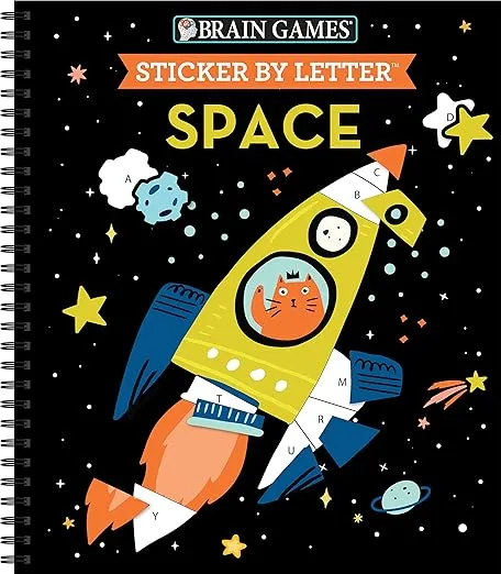 Brain Games - Sticker by Letter: Space