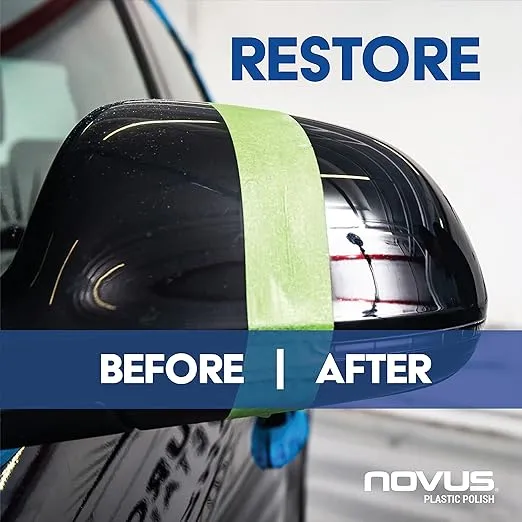 NOVUS 7026 | Plastic Clean & Shine #1 | 2 Ounce Bottle