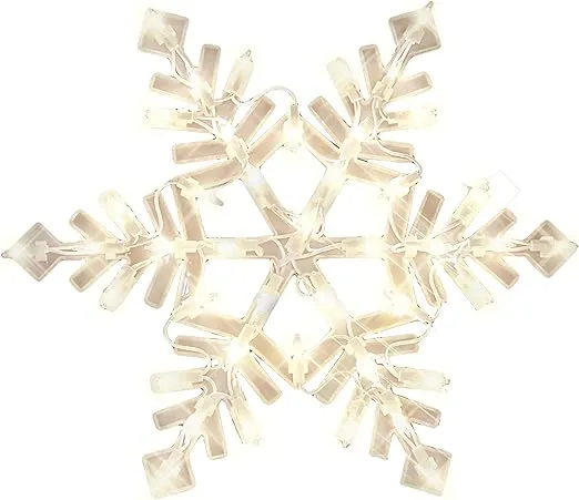 Christmas Lighted Window Decoration, Snowflake (94999D)