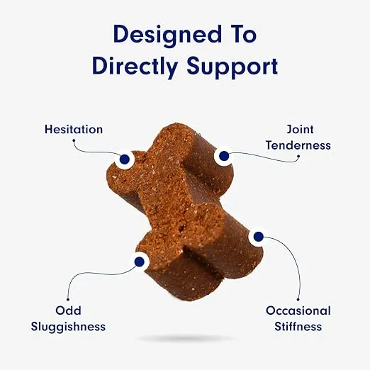 PetLab Co. Joint Care Chews for Dogs - High Levels of Glucosamine, Green Lipped Mussels, Omega 3 and Turmeric - Hip and Joint Supplement for Dogs to Actively Support Mobility