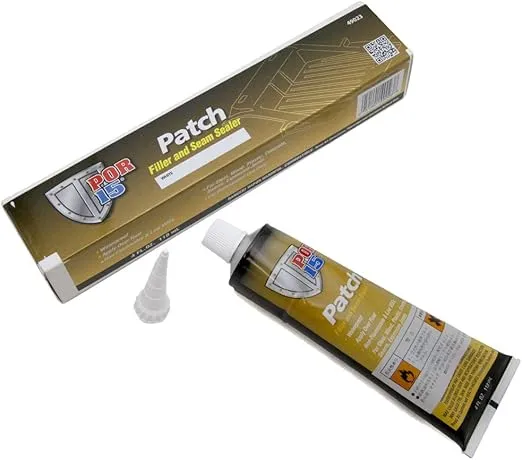 POR-15 Patch Filler and Seam Sealer, Ultimate Filler Adhesive, 4 Ounces, White
