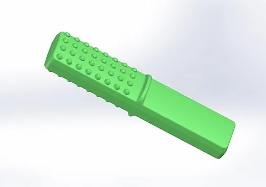 Sensory University Chew Stixx Tough Bar Green Mint Flavor