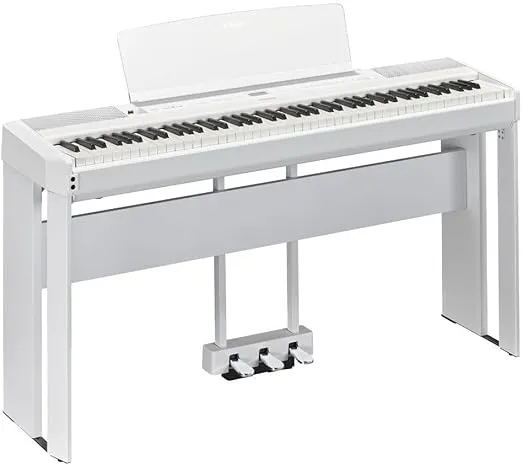 Yamaha P515 88-Key Weighted Action Digital Piano, White