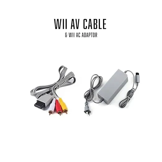 Nintendo Wii Console, White Premium Bundle [nintendo_wii] (Renewed)