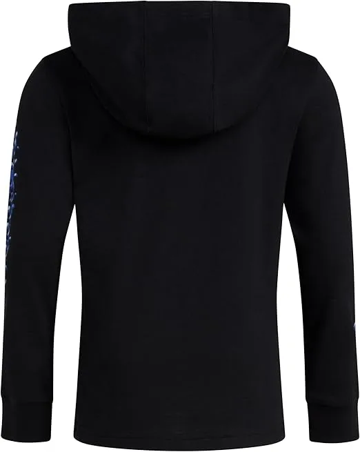 adidas Boys' Long Sleeve Cotton Bos Logo Hooded T-Shirt