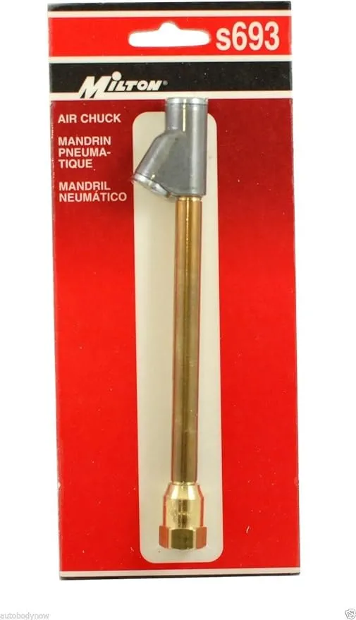 Milton S693 Dual Head Straight Foot Air Chuck