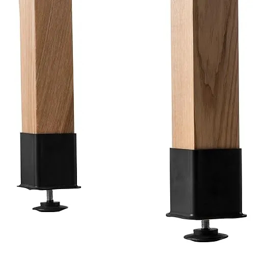 National Public Seating High Pressure Laminate Top Science Lab Table, 24" X 48", Black Top & Ashwood Legs