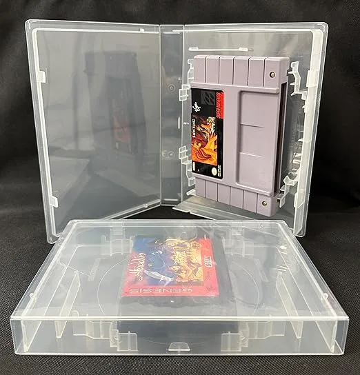 Protect and Organize Your Retro Video Game Cartridges with Universal Game Case (Pack of 25)