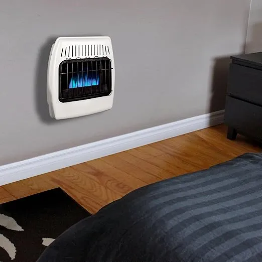 Dyna-Glo 10,000 BTU Natural Gas Blue Flame Vent Free Wall Heater