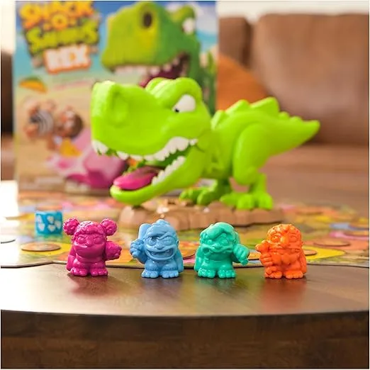 Spin Master Games, Snack-O-Saurus Rex Board Game, Kids Game, Funny Family Game, Fun Games, Family Game Night, Christmas Gifts for Kids, for Ages 5+