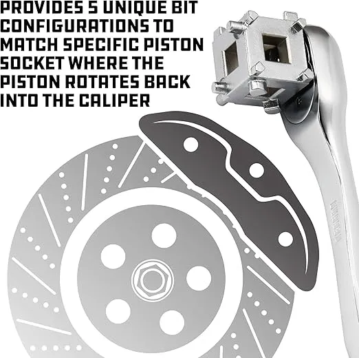 Alltrade 648410 Disc Brake Piston Tool