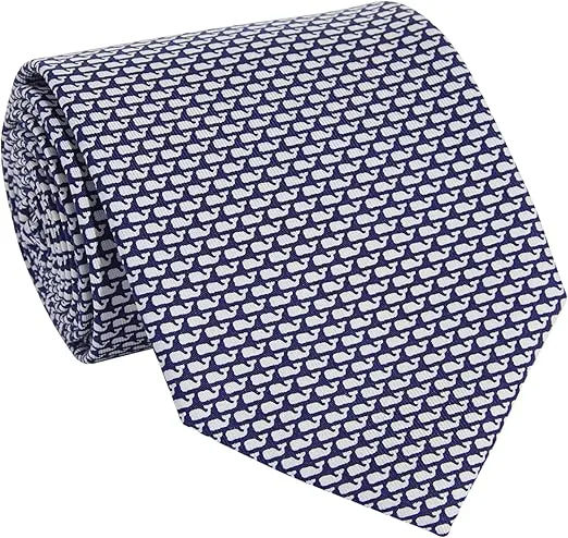 vineyard vines Mens Micro Whales Printed Tie