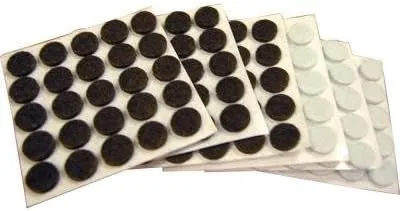 3/8 in. Felt Pads (150-Pack)-Everbilt