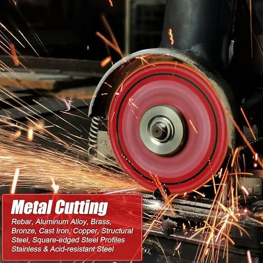 EZARC Diamond Cutting Wheel 7'' x 7/8 Inch for Metal, Cut Off Wheel with 5000+ Cuts on Rebar, Steel, Iron and INOX