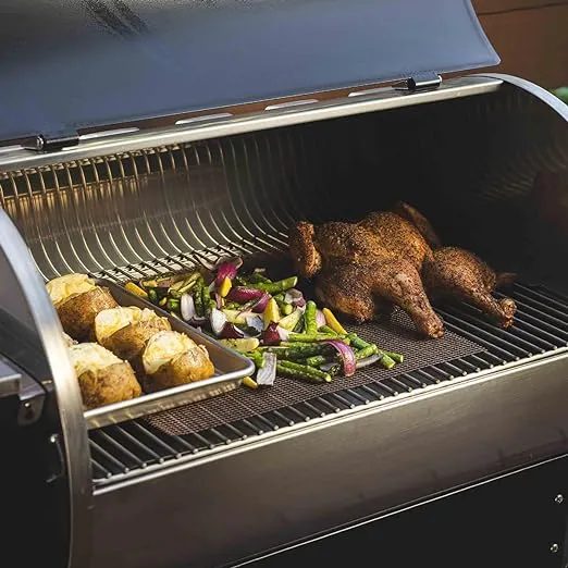 recteq Pellet Grill - Deck Boss 590, Pellet Smoker Grill, Outdoor Grill, BBQ Grill, Electric Pellet Smoker Grill Combo, Wi-Fi-Enabled, Electric Pellet Grill, 592 Square Inches of Cook Space
