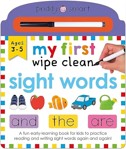 My First Wipe Clean Sight Words (Priddy Learning)