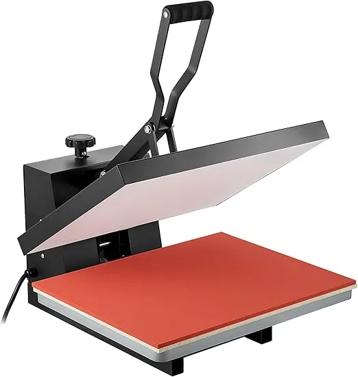VEVOR 16x20inches Heat Press, 1700W Power Heat Press Machine, Fast Heating High Pressure Heat Press Machine for T-Shirt, Digital Industrial Sublimation Printer for Heat Transfer Vinyl, Black