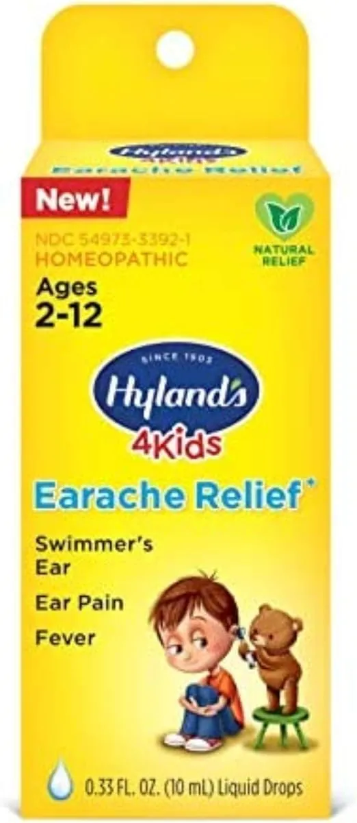 Hyland's Swimmers Ear Relief, Kids, Discontinued 0.33 Fl Oz