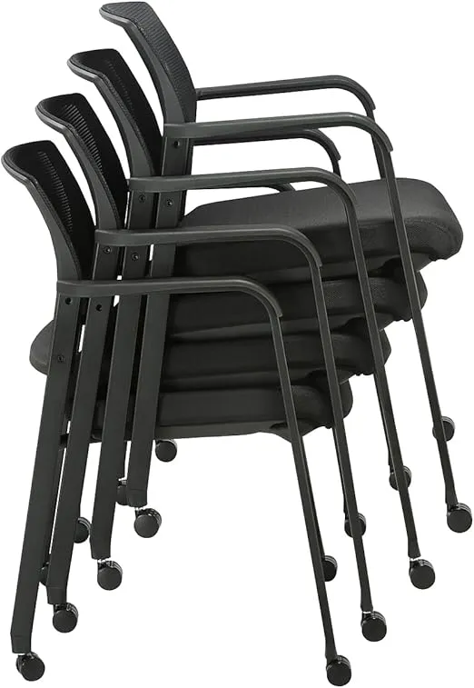 Staples 1678497 Esler Mesh Guest Chair Black