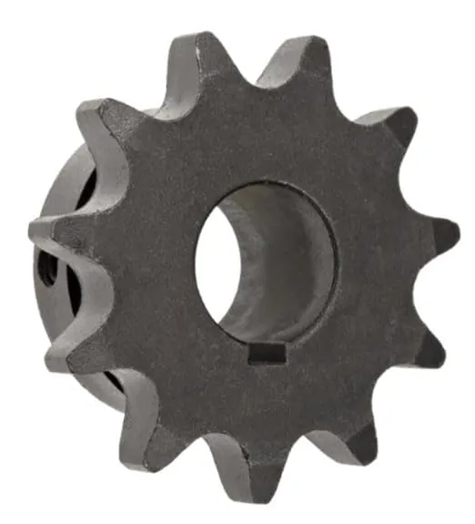 40BS12 Roller Chain Sprocket, Finished with Keyway, Type B Hub #40 Chain 1" bore Size 12-Teeth