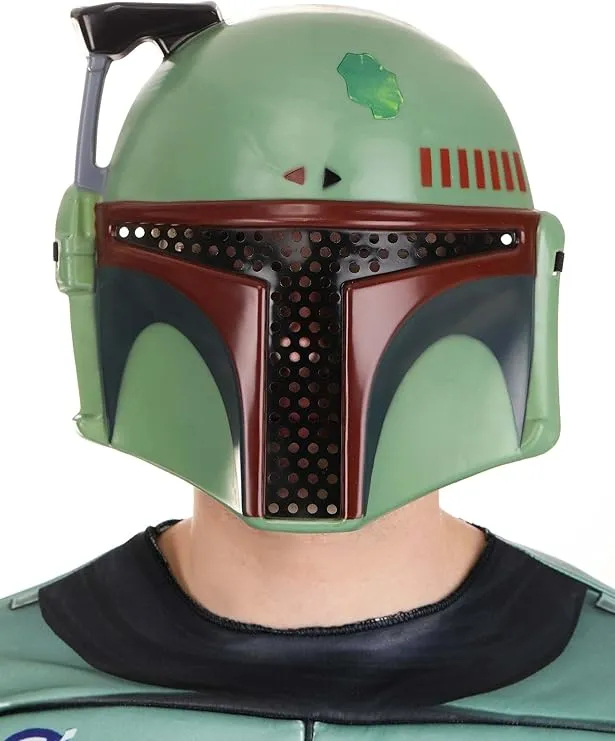 Star Wars Adult Boba Fett Mask, Mens Halloween Costume Helmet Accessory - Officially Licensed