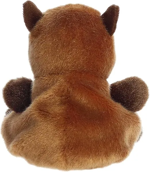 Aurora® Adorable Palm Pals™ Sid Capybara™ Stuffed Animal - Pocket-Sized Play - Collectable Fun - Brown 5 Inches