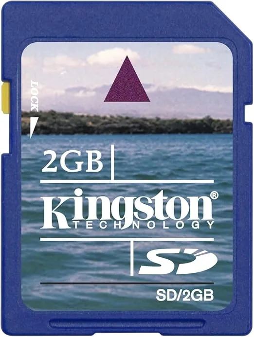 Kingston 2 GB SD Flash Memory Card SD/2GB