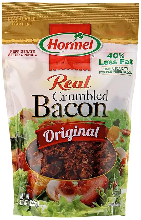 Hormel Real Bacon Crumble Topping, 4.3 Oz Pouch