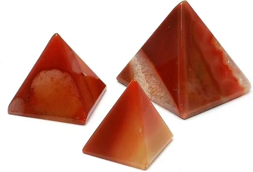 Carnelian Pyramid - YCN4 - Medium