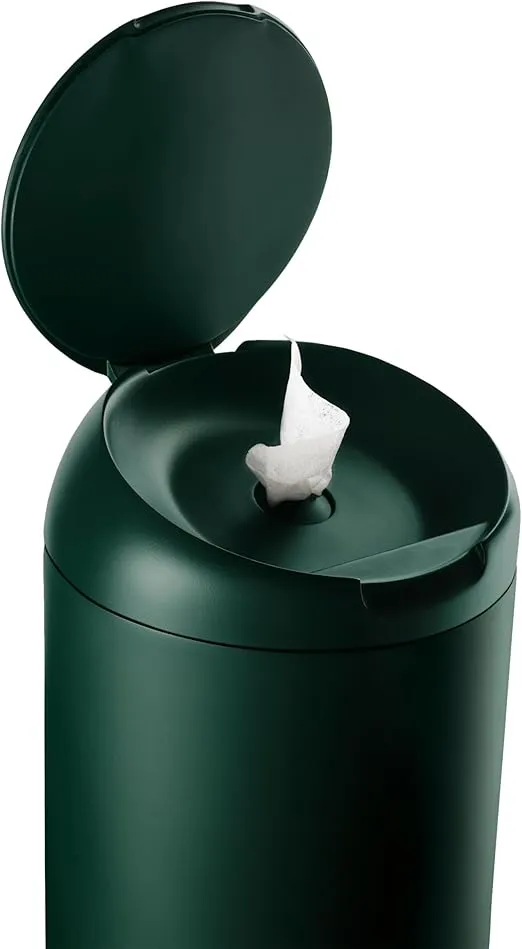 Wipes Dispenser | Refillable Wipes Holder Sanitizing, All Purpose, & Flushable Wipes | BPA-Free Disinfecting Wipes Container (Hunter Green) - Wipes Not Included
